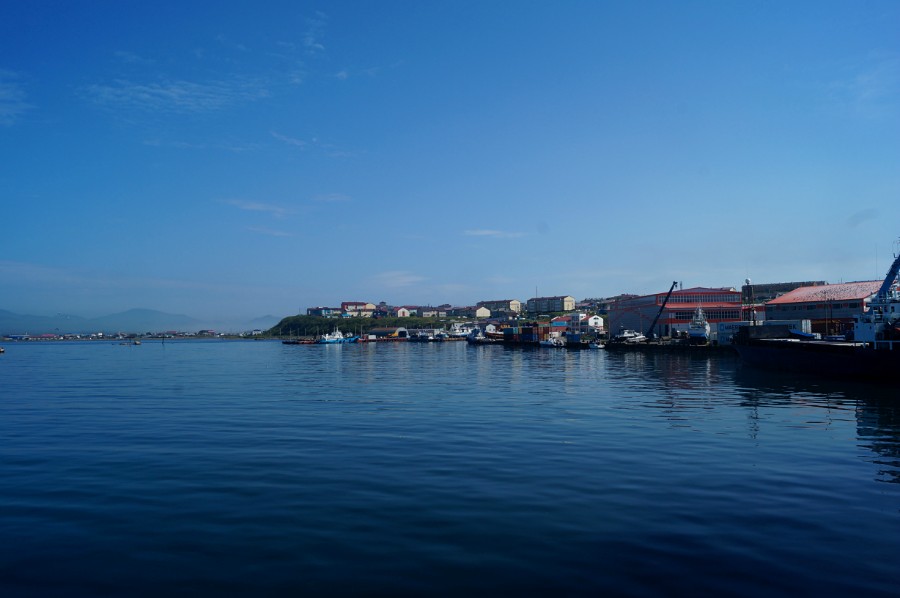 Остановка в Южно-Курильске