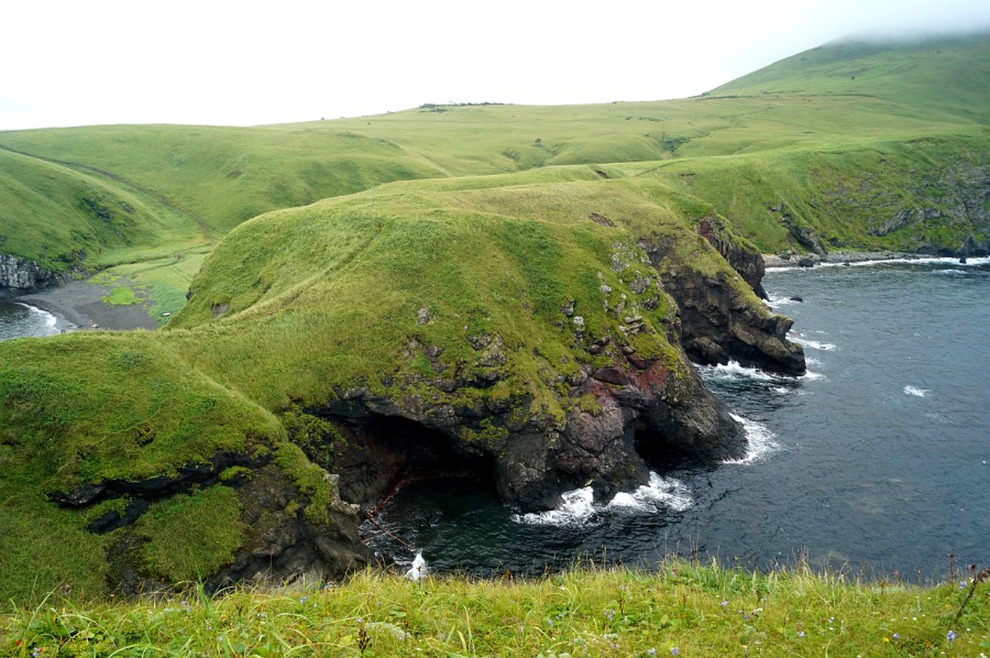 По дороге к самой дальней точке мыса Край Света. Фото назад