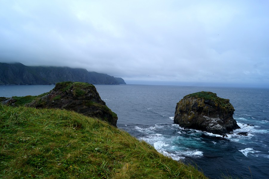 Фото на северо-запад с самой дальней точки мыса Край Света