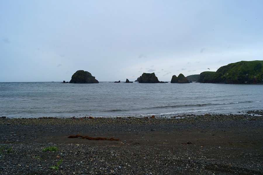 Южная часть бухты Маячная под местным названием бухта