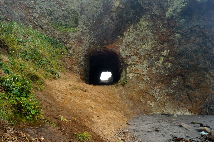 Туннель прорубленный японцами
